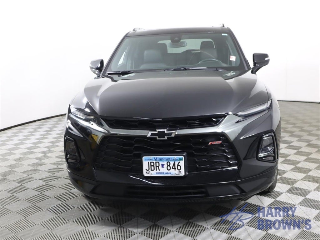 Certified 2022 Chevrolet Blazer RS with VIN 3GNKBKRS0NS165668 for sale in Faribault, Minnesota