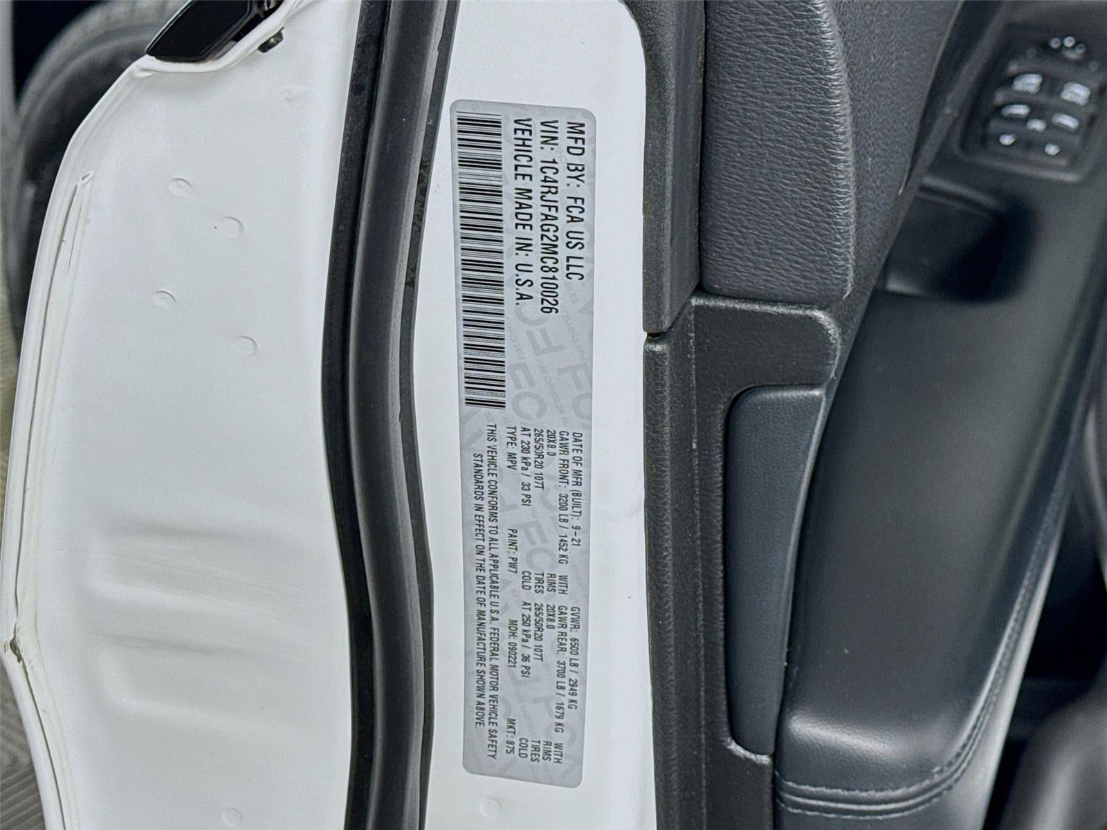 2021 Jeep Grand Cherokee Laredo X