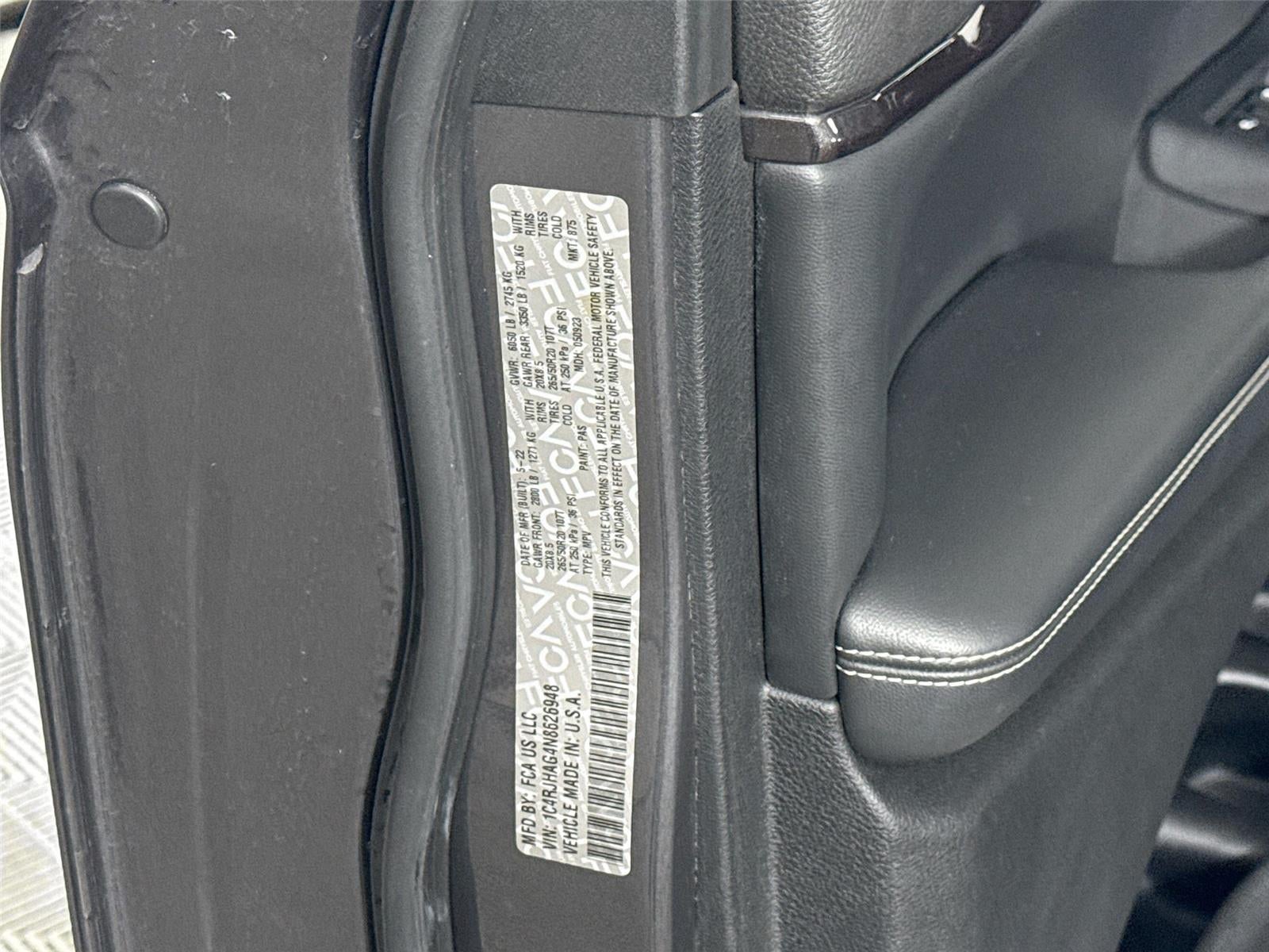 2022 Jeep Grand Cherokee Altitude