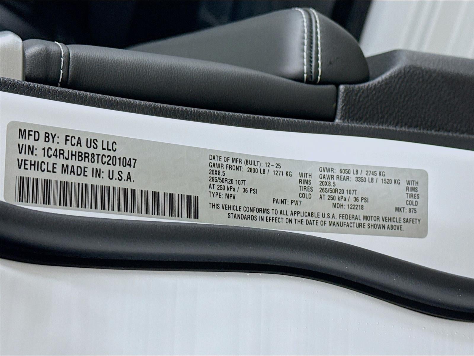 2026 Jeep Grand Cherokee Limited Reserve