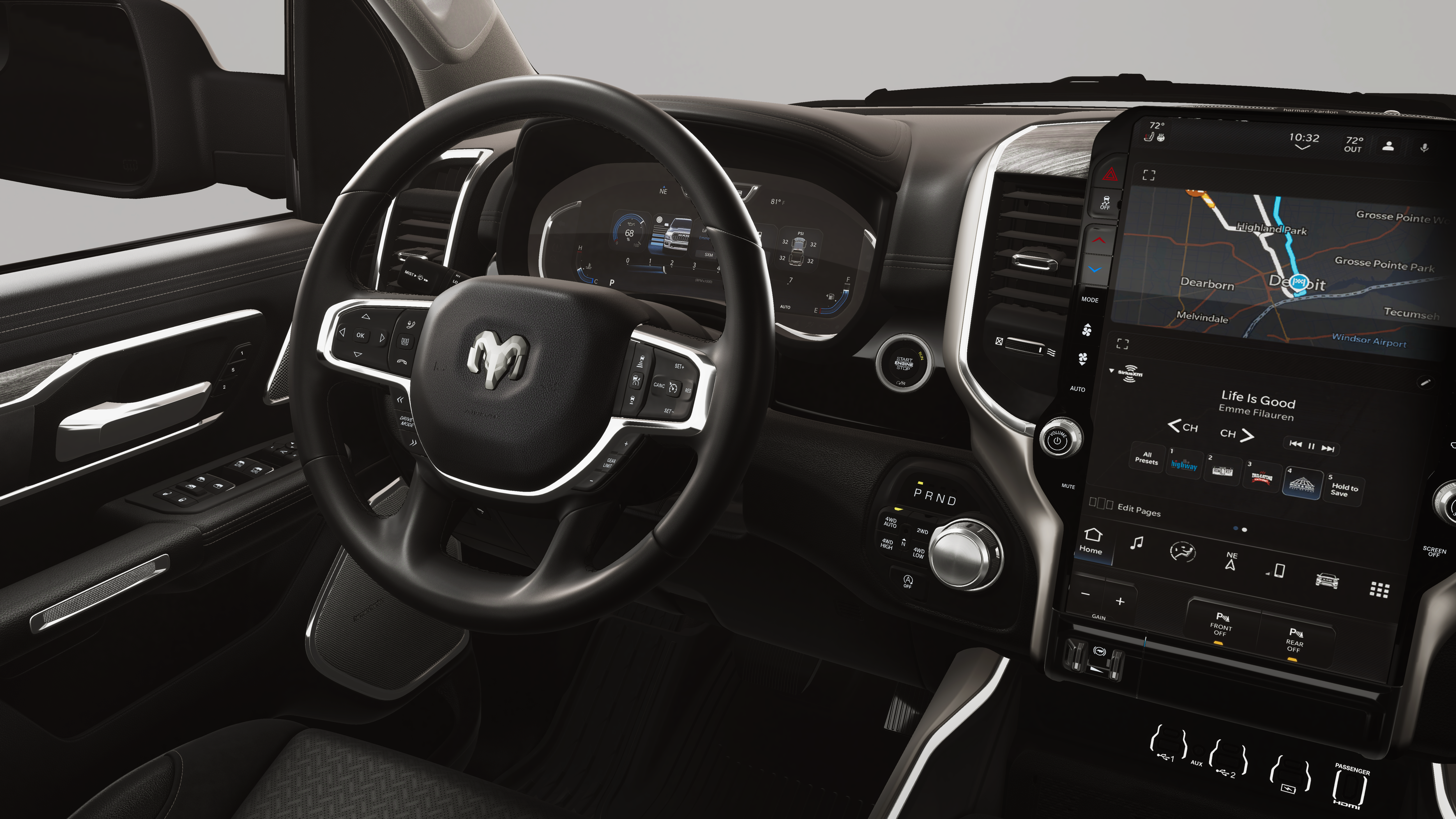 2026 RAM Ram 1500 LARAMIE 4X4 CREW CAB 5'7