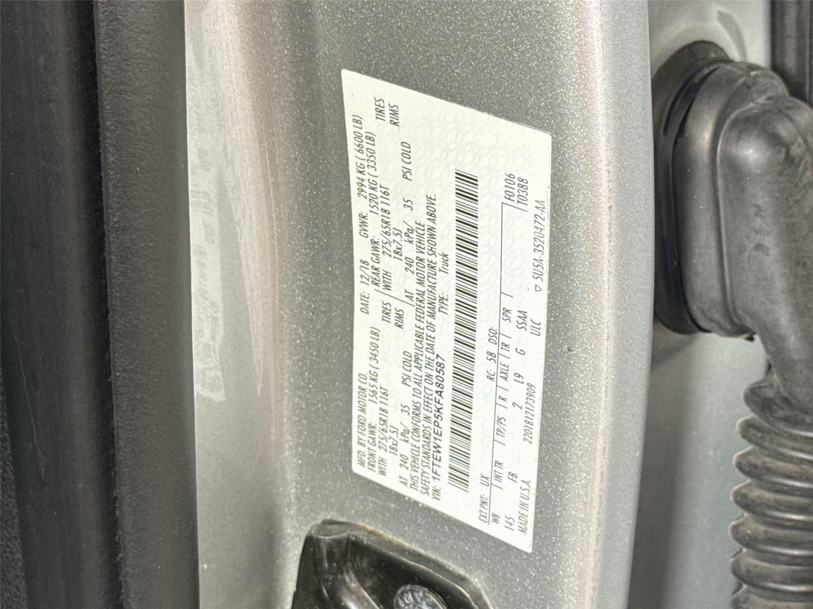 2019 Ford F-150 XLT