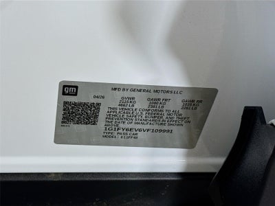 2027 Chevrolet Bolt LT