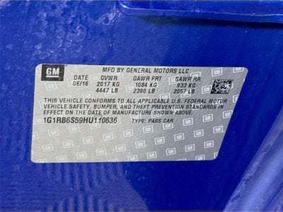 2017 Chevrolet Volt Premier