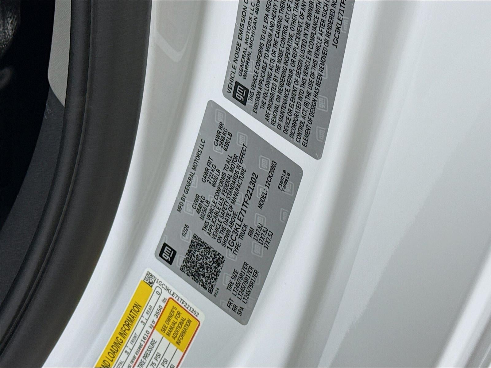 2026 Chevrolet Silverado 2500HD Work Truck