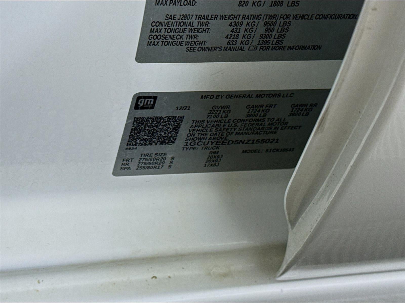 2022 Chevrolet Silverado 1500 LTD RST