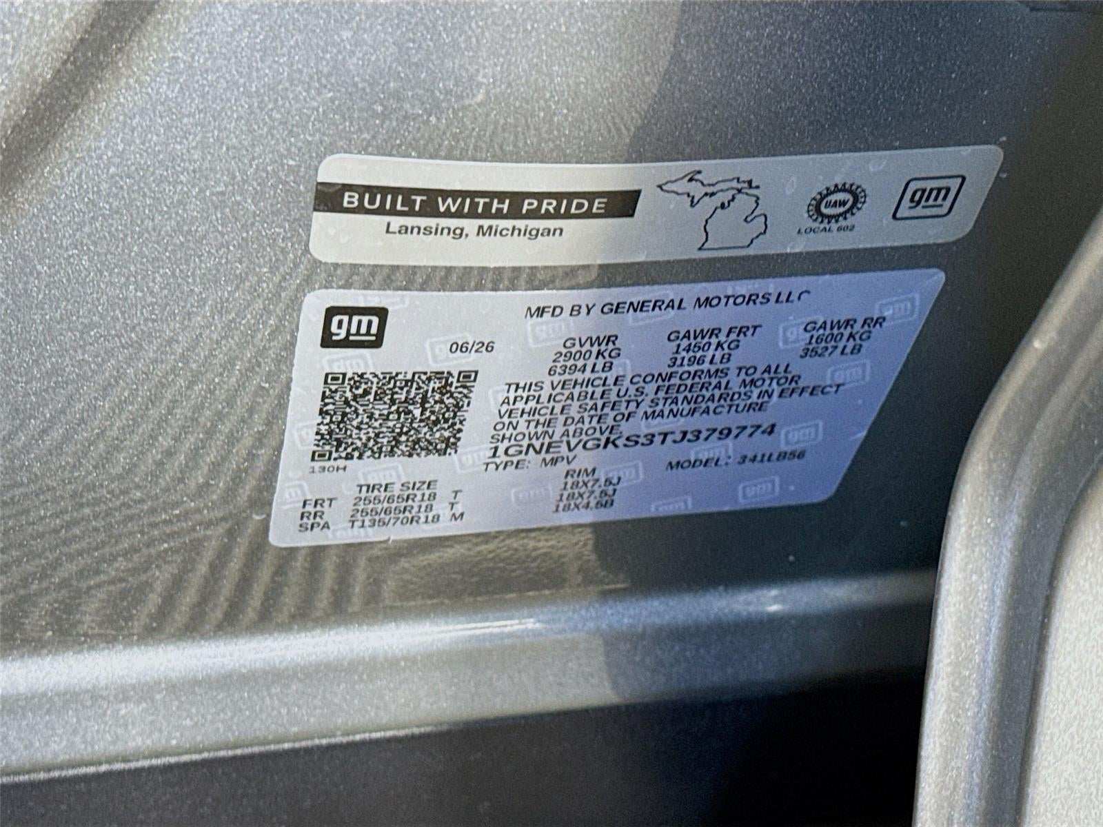 2026 Chevrolet Traverse AWD LT