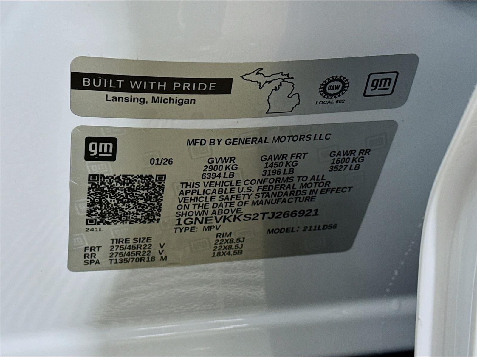 2026 Chevrolet Traverse AWD High Country