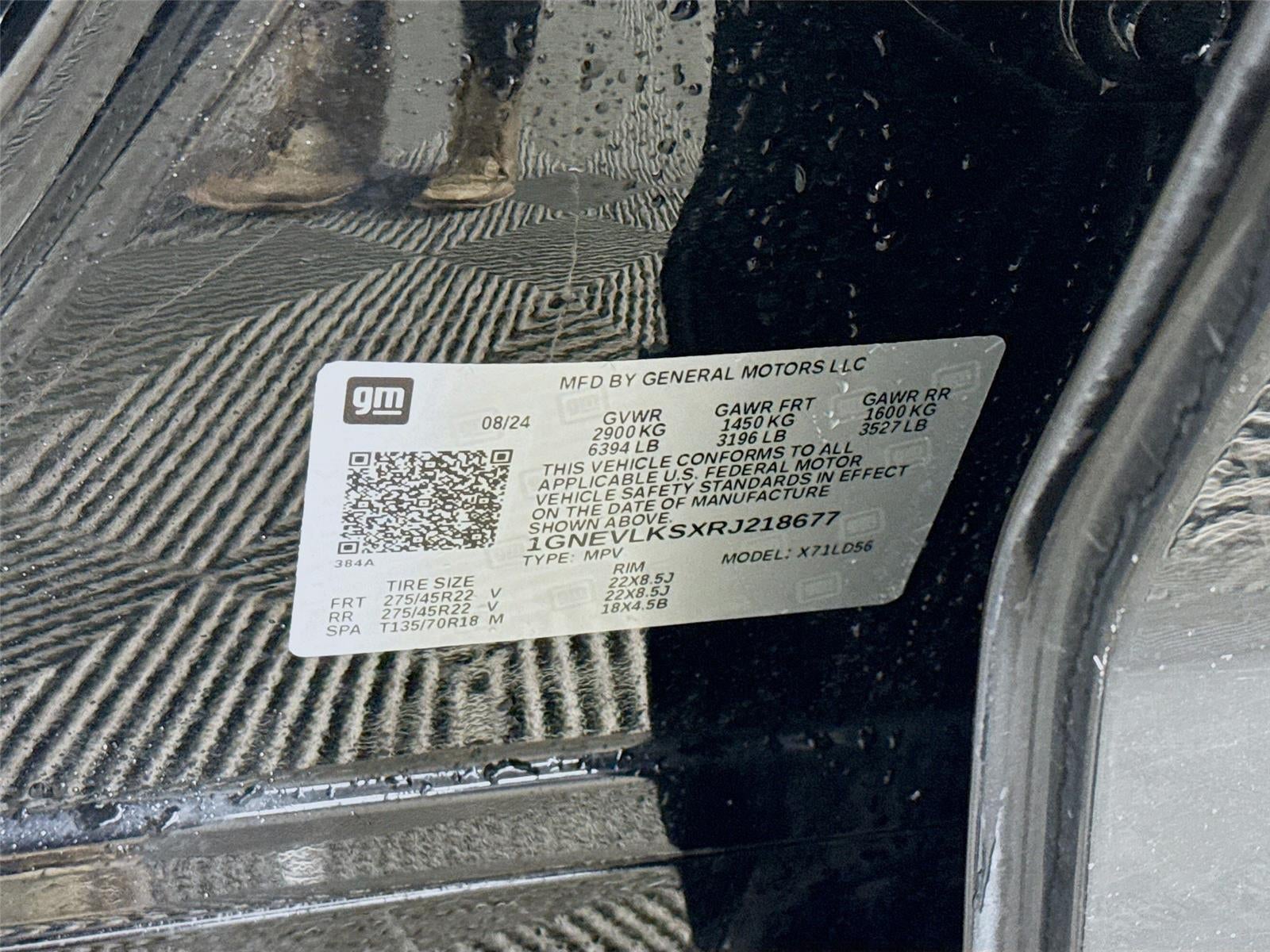 2024 Chevrolet Traverse AWD RS