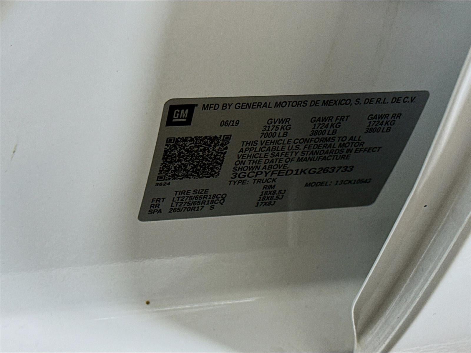 2019 Chevrolet Silverado 1500 LT Trail Boss