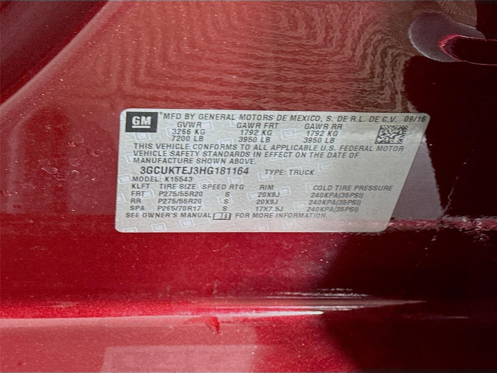 2017 Chevrolet Silverado 1500 High Country