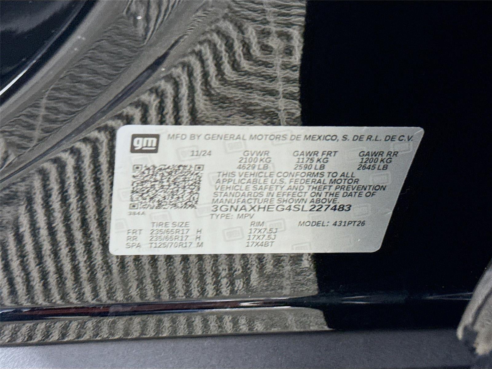 2025 Chevrolet Equinox FWD LT