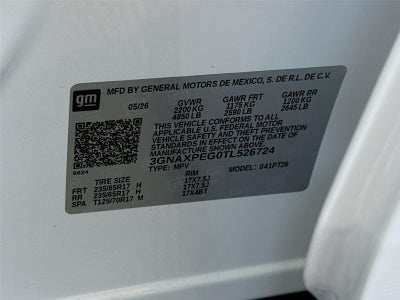 2026 Chevrolet Equinox AWD LT