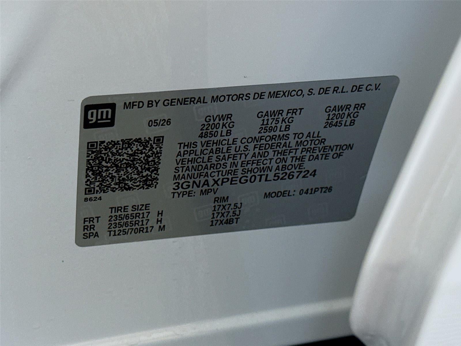 2026 Chevrolet Equinox AWD LT