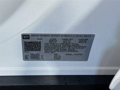 2026 Chevrolet Equinox AWD LT