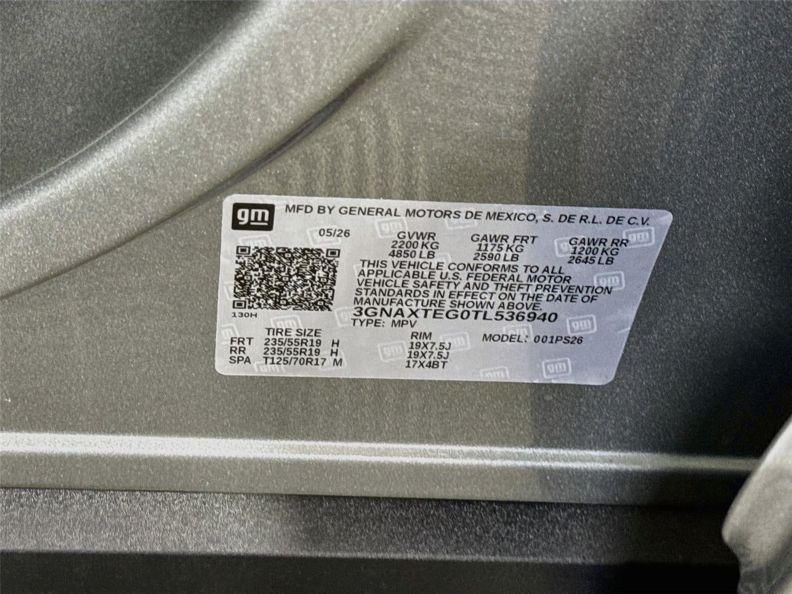 2026 Chevrolet Equinox AWD RS