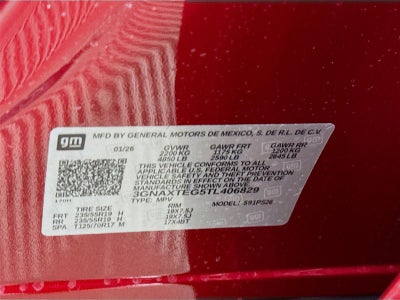 2026 Chevrolet Equinox AWD RS