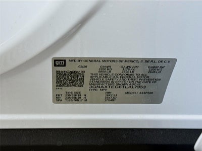 2026 Chevrolet Equinox AWD RS