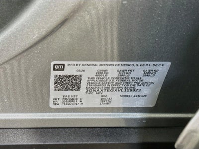 2027 Chevrolet Equinox AWD RS