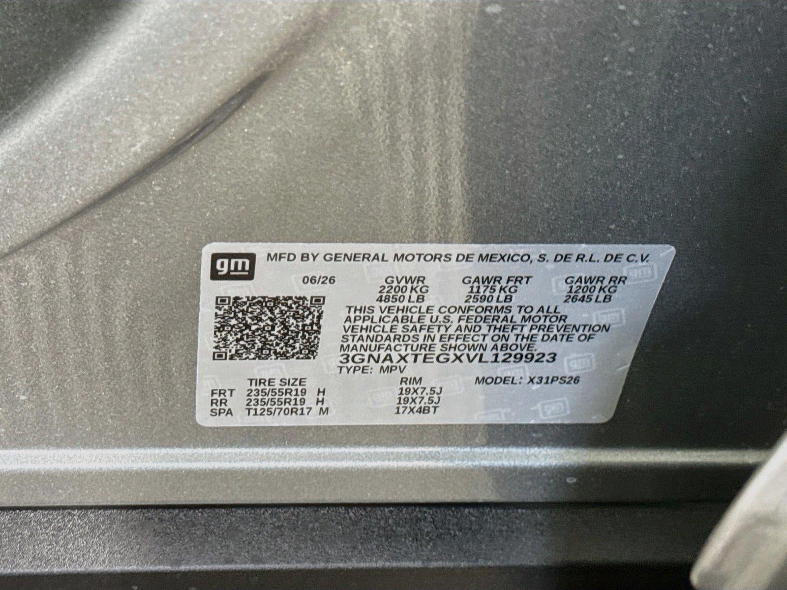 2027 Chevrolet Equinox AWD RS