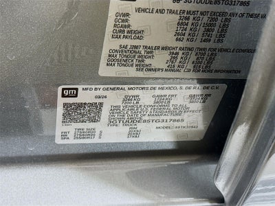 2026 GMC Sierra 1500 SLT