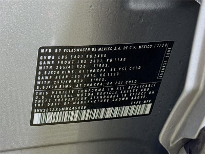 2021 Volkswagen Tiguan SE R-Line Black