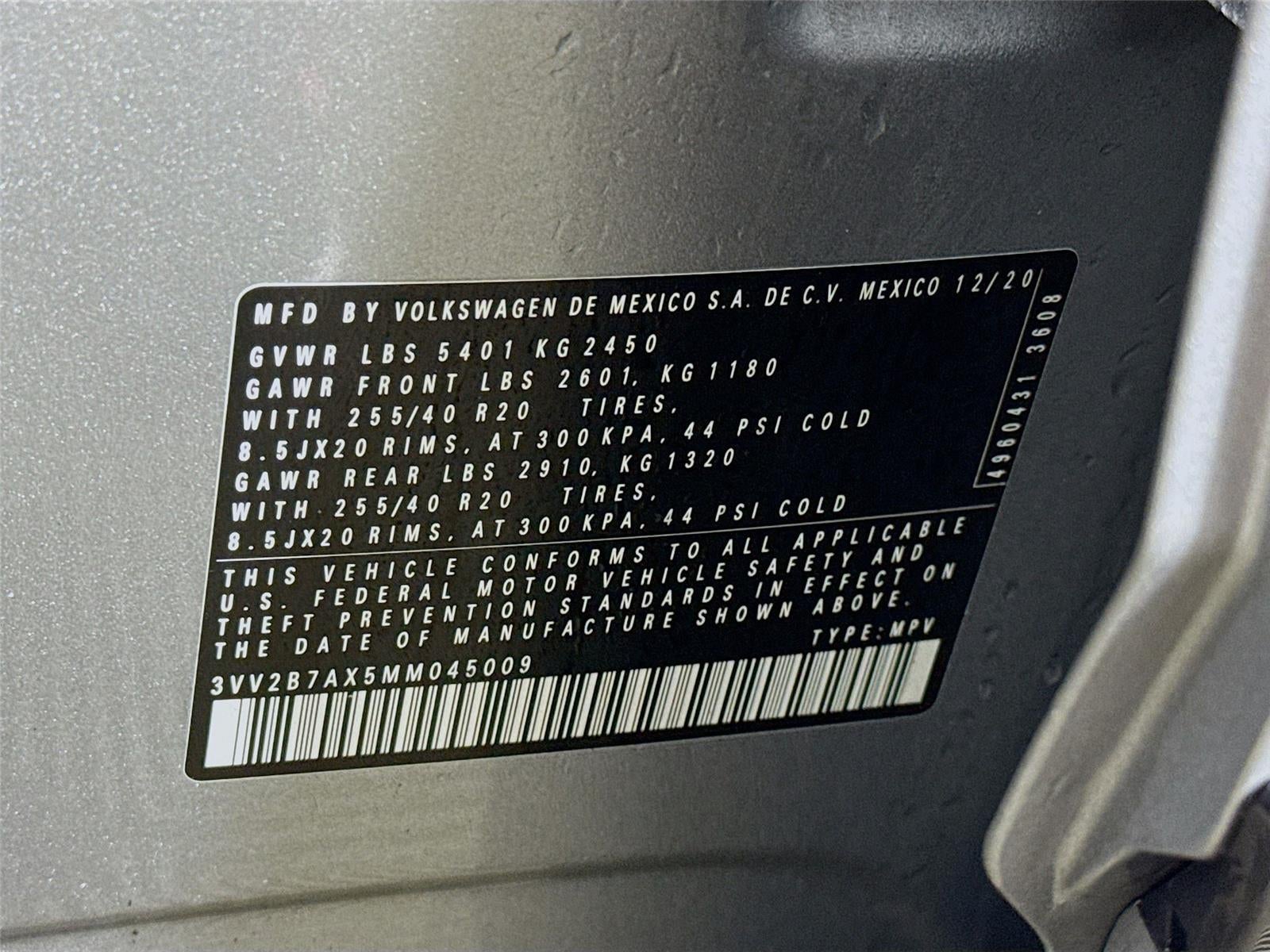 2021 Volkswagen Tiguan SE R-Line Black