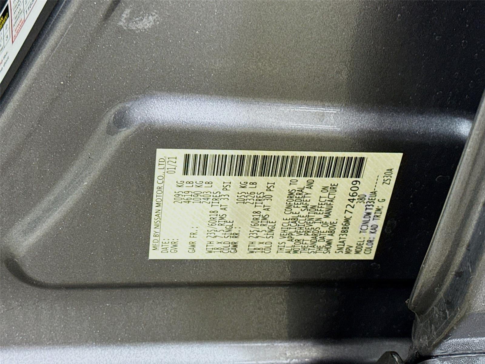 2021 Nissan Rogue SV