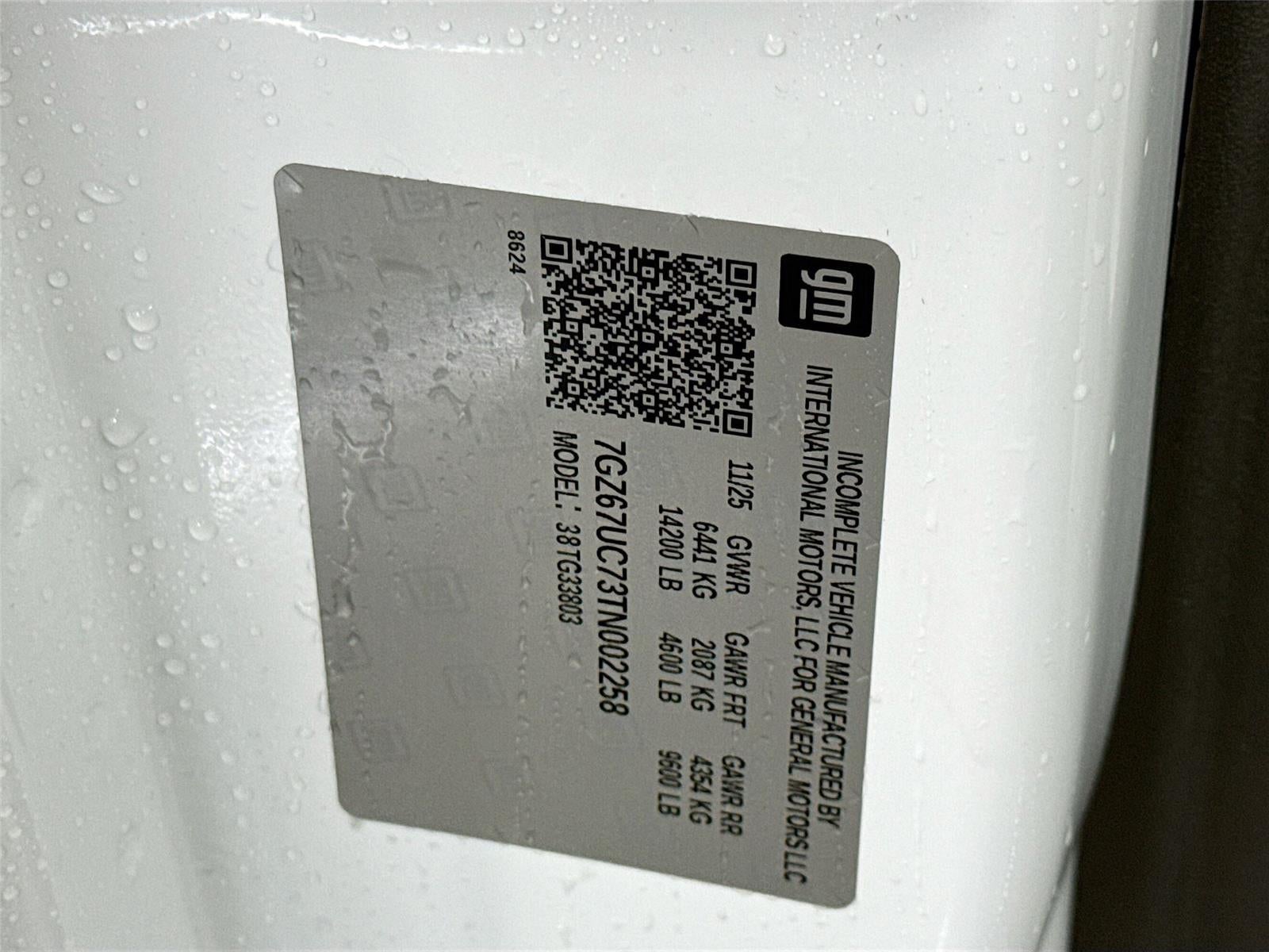 2026 GMC Savana Commercial Cutaway 4500 VAN 159