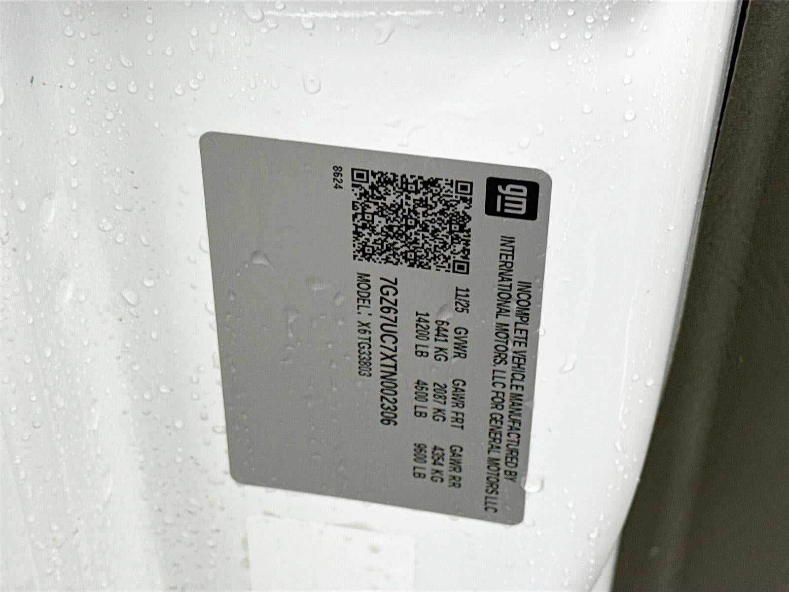 2026 GMC Savana Commercial Cutaway 4500 VAN 159