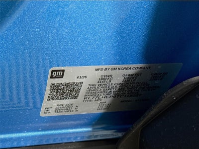 2026 Chevrolet Trax LT