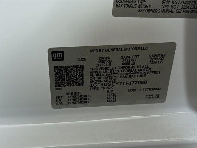 2026 GMC Sierra 3500 HD Pro