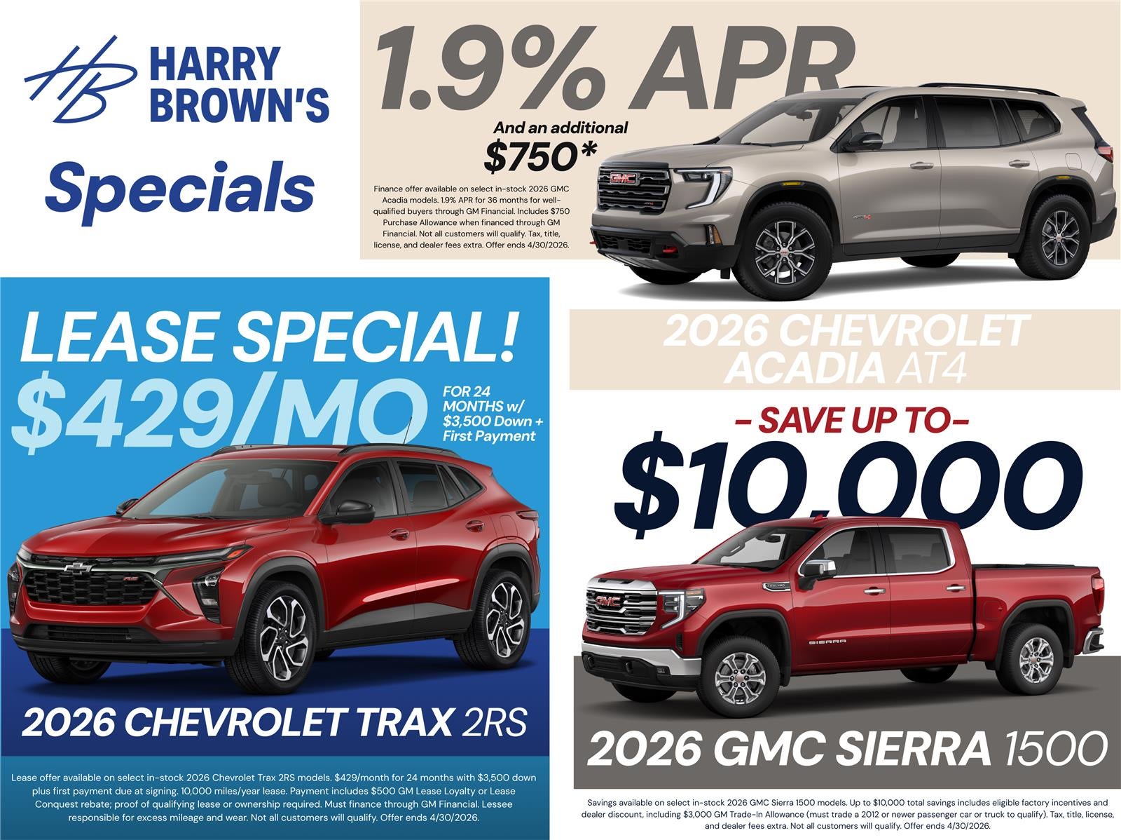 2026 GMC Terrain AT4