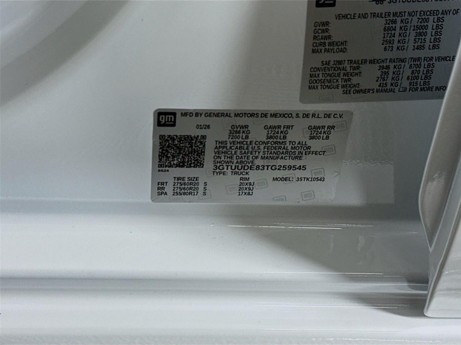 2026 GMC Sierra 1500 SLT