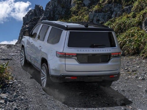 2024 Grand Wagoneer off-roading up a mountain