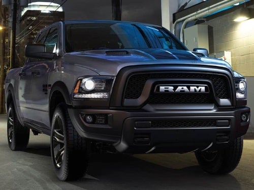 2024 RAM 1500 Classic exterior view parked outside a building at night