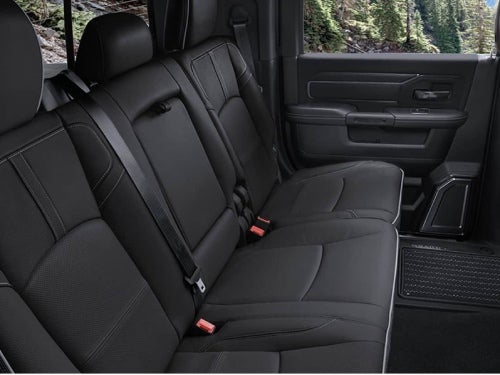 2024 RAM 3500 interior view of back seat