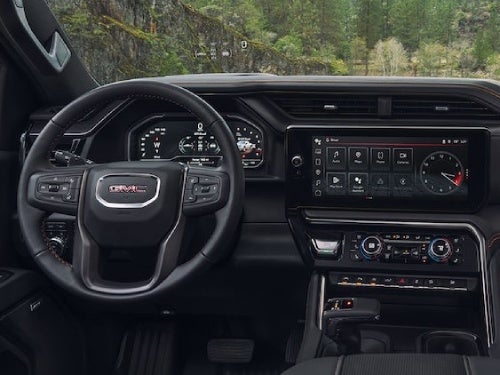 2024 GMC Sierra 1500 AT4X view of dash area