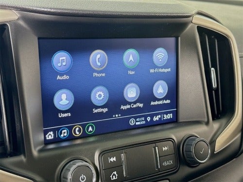 2025 GMC Terrain close up view of touchscreen