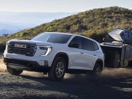 2024 GMC Acadia towing