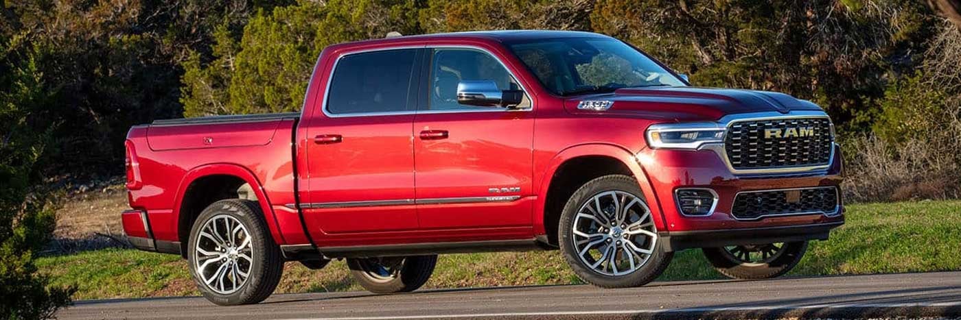 red 2025 RAM 1500