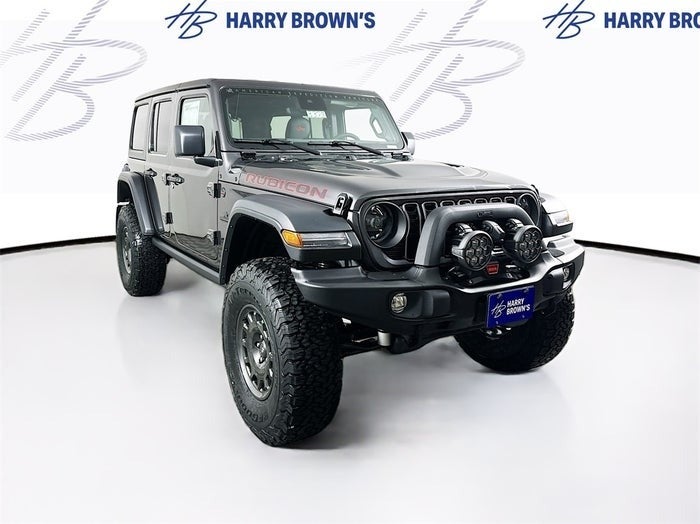 New Black Jeep Wrangler Rubicon AEV Edition Front View