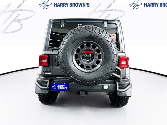 New Black Jeep Wrangler Rubicon AEV Edition Back View