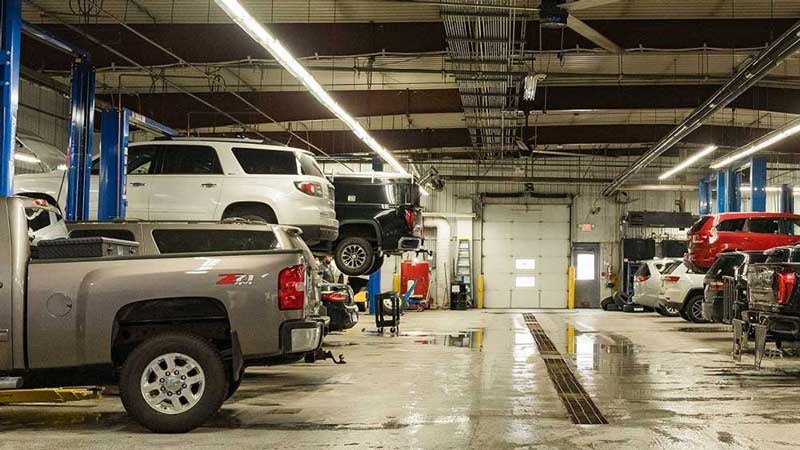 Harry Brown's Service Department