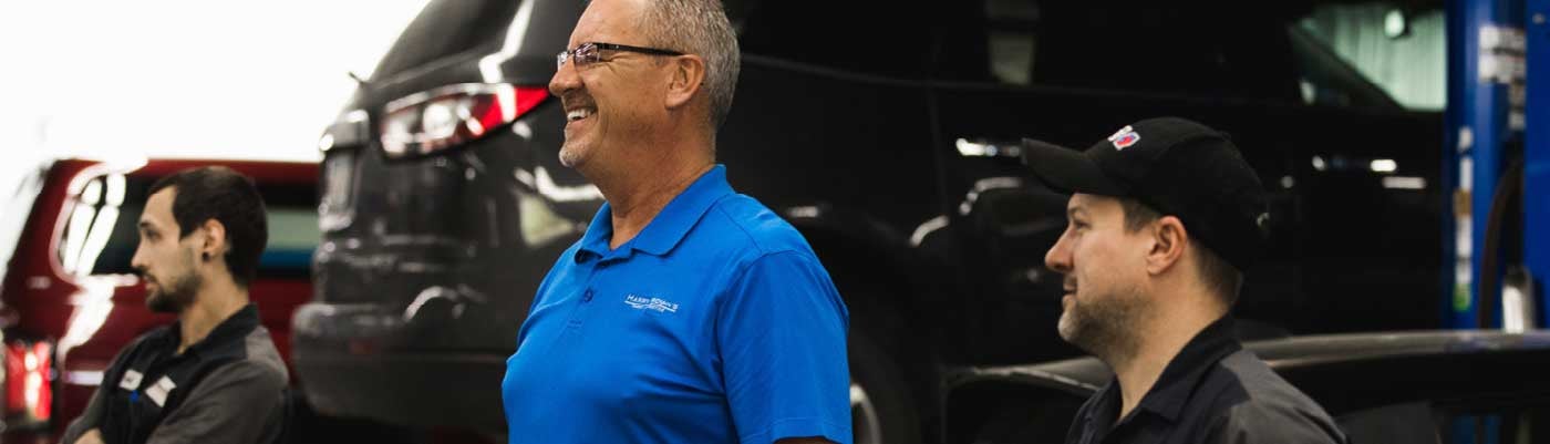 Harry Brown Service Department Team Members